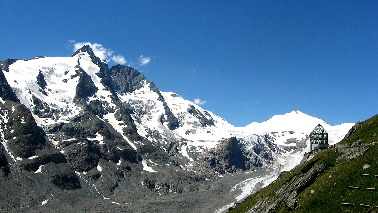 Grossglockner and the Pasterze glacier